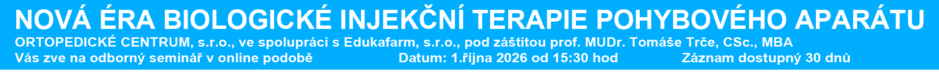 NGIT – Nová generace injekční terapie