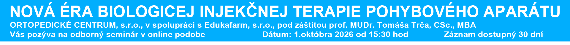 NGIT – Nová generace injekční terapie